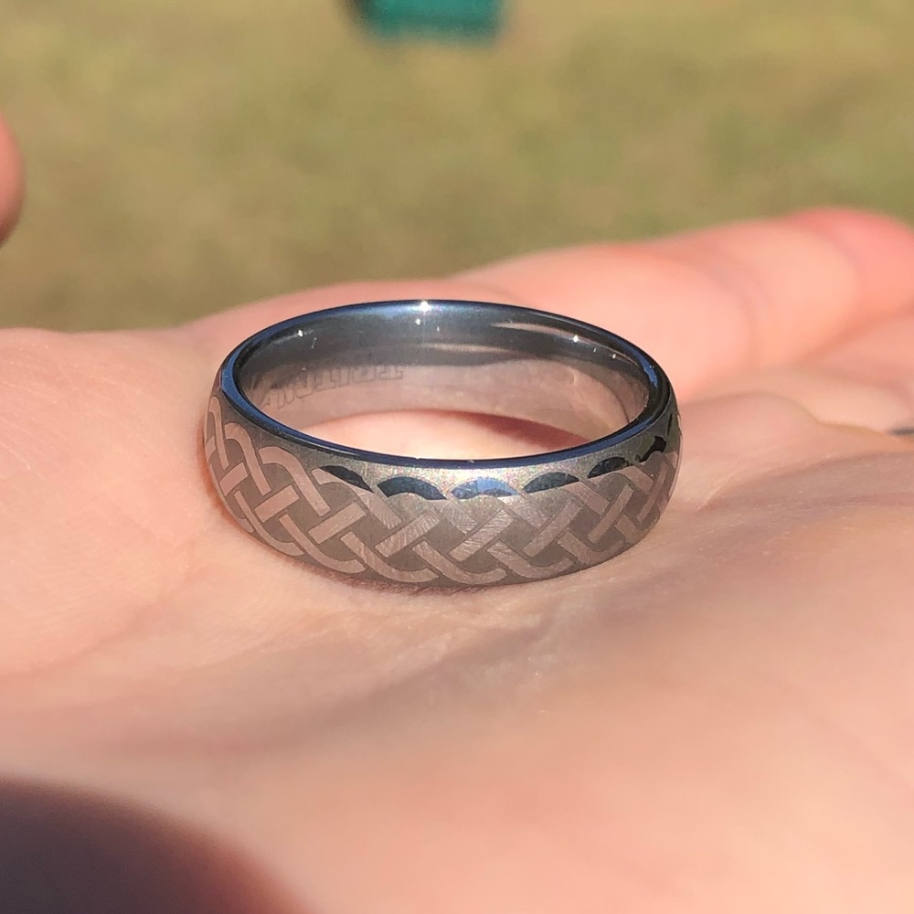 Triton Tungsten Carbide Men’s Ring